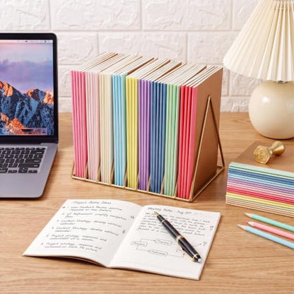 Handepo 100 Pack A5 Composition Notebooks 5"x8" Wide Ruled Notebook - color: Fresh Macaron, size: A5