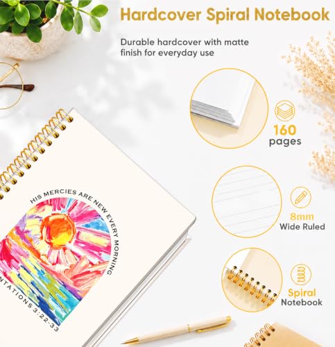 Christian Notebook Journal, Bible Verse Scripture Notebook - color: Bible-03