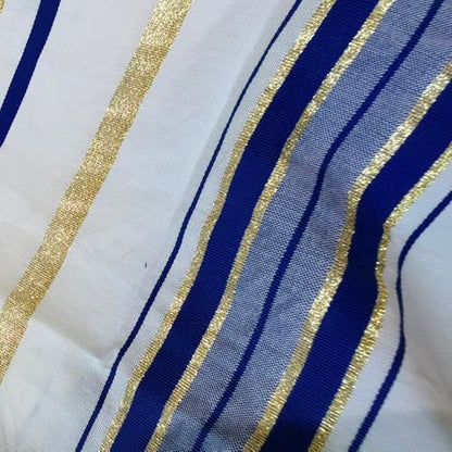 blue men's prayer shawl Christian prayer scarf jewish tzitzit tallit cloth rainbow jerusalem clothes Israel design