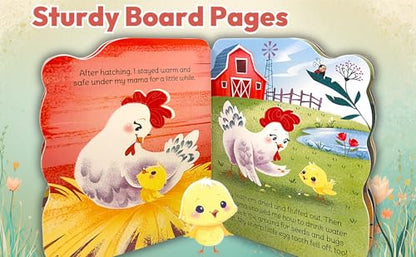 A Little Chick - Children's Animal Shaped Board Book