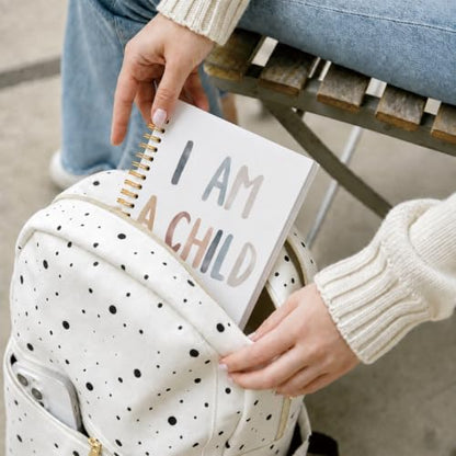 Christian Spiral Notebook journal, I am a Child of God, 5.5×8.3 Inch - color: 006-Spiral