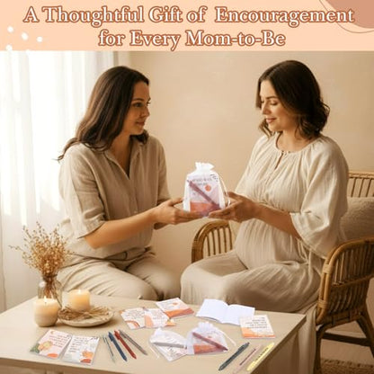 Mooliwe 96 Pcs Affirmation Notebooks Pens Bulk Gifts, Gratitude,New Mom - style: New Mom
