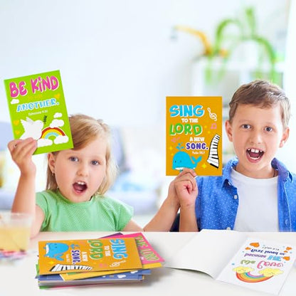 Dvbonike 48Pcs Bible Coloring Books Religious Theme DIY Color-in Pages - color: A-Bible Style ① (48Pcs)