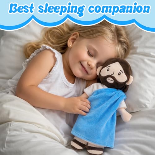 Yelakey Jesus Plush Doll, 11.8" Stuffed Plushie Religious Toy for Kids - color: 11.8inch/Jesus