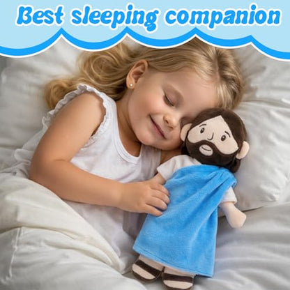 Yelakey Jesus Plush Doll, 11.8" Stuffed Plushie Religious Toy for Kids - color: 11.8inch/Jesus