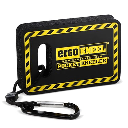 Kneeling Mat Pocket Pad for Work, 4" x 6" x 1", Heavy-Duty Foam