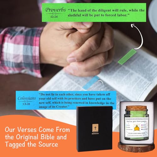 Bible Verse Jar,Christmas Gift Inspirational Scripture Prayer Cards for Hope & Emotions (Birthday for Women, Graduation) Christian Faith-Based Xmas Gift for Her, Women, Graduates - style: C