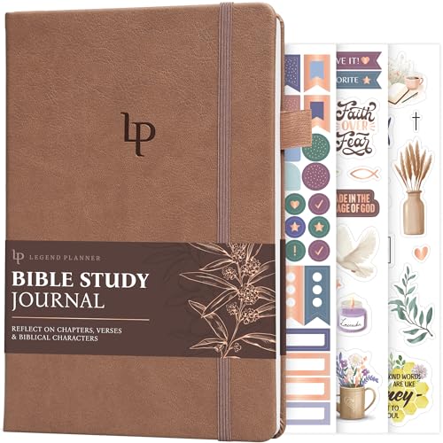 Legend Bible Study Journal for Women, Guide Notebook for Notes Terracotta - color: Dark Terracota