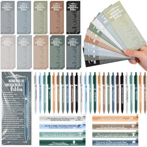 Feifeiya 25 Sets Christian Pastor Appreciation Gift, Boho Color, Spanish - color: Boho Color, style: Spanish