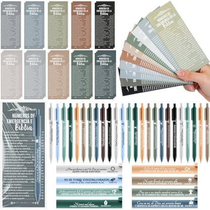 Feifeiya 25 Sets Christian Pastor Appreciation Gift, Boho Color, Spanish - color: Boho Color, style: Spanish