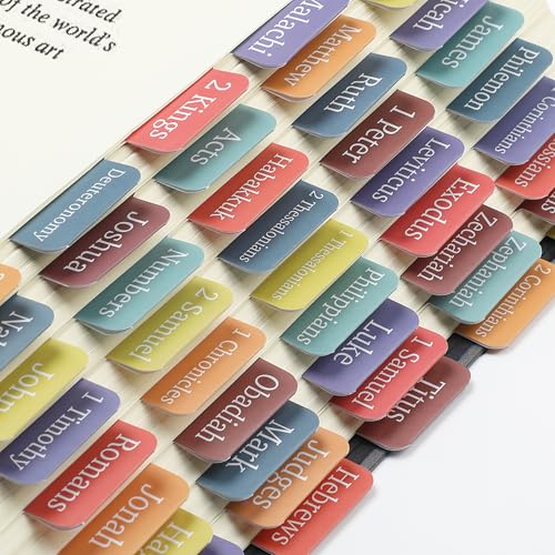 Mr. Pen- Bible Tabs, 75 Tabs, Elegant Rainbow - color: Elegant Rainbow