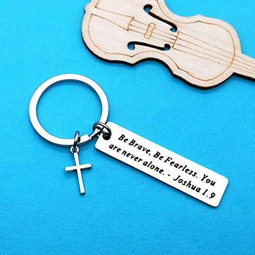 Xiahuyu Christian Keychain - Bible Verse Baptism & Communion Gift - Inspirational Religious Gifts for Women & Men - color: Christian-2