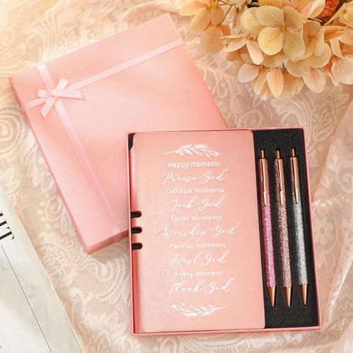 Spakon 5 Pcs Christian Gifts for Women Church Gifts - color: Pink, style: Happy Moment