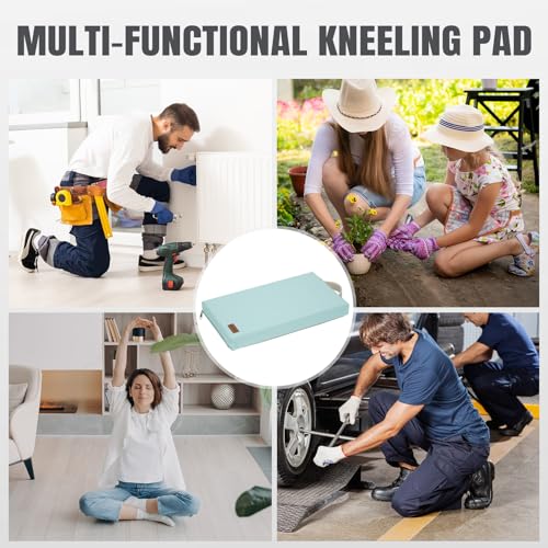 HappyPicnic Waterproof Garden Kneeling Pad, 2in Thick, Green, 1 Pack - color: Blue Green