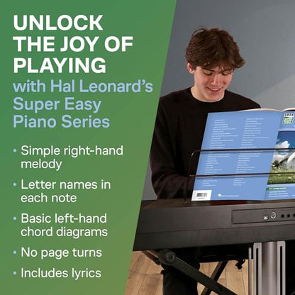 Gospel Super Easy Songbook | 60 Gospel Classics for Piano | Easy Piano Arrangements with Chords and Lyrics | Christian and Worship Songs for Beginners | Gift for Pianists