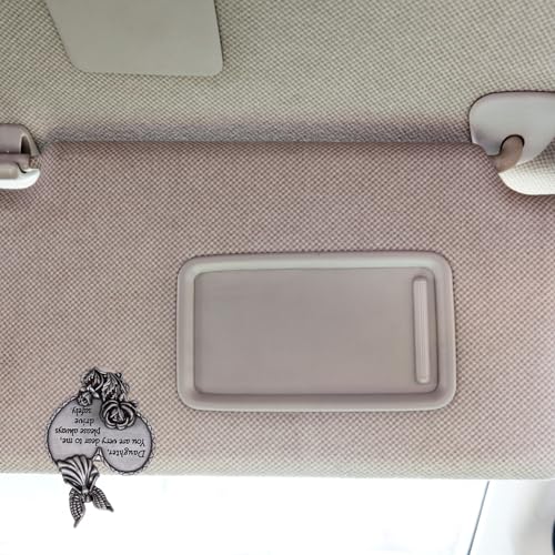 Daughter Drive Safely Visor Clip, Heart and Angel Design,1-7/8 Inches