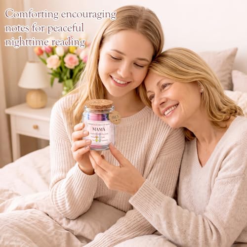 Lunmon Spanish Bible Verse Affirmation Jar Mama 96 Cards Christian Prayer - style: Mama