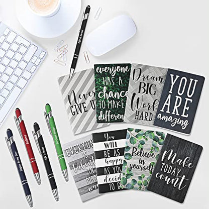 Funrous 32 Pcs Mini Notebooks with Pens Adults Party Favors, Classic - style: Classic