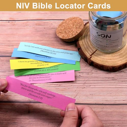 108 Bible Verse Cards to Guide and Encourage Your Son Every Day - style: Bible Verses Jar for Son