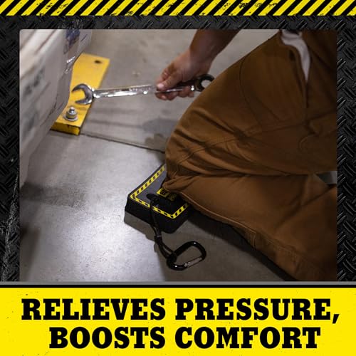 Kneeling Mat Pocket Pad for Work, 4" x 6" x 1", Heavy-Duty Foam