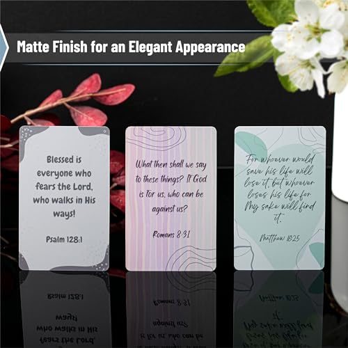 Mr. Pen- Prayer Cards, 70 Unique Bible Verse - color: Morandi, size: 70 Pack, 3.45" x 2.15”