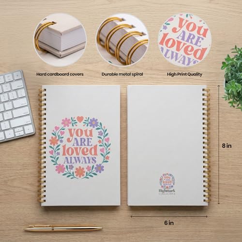 Christian Notebook Set of 3 - Bible Study Prayer Journals, Joyful Bloom