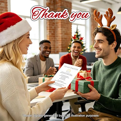 Pastor Appreciation Cards, Thank You Card to My Pastor with Envelopes - color: DXI#034