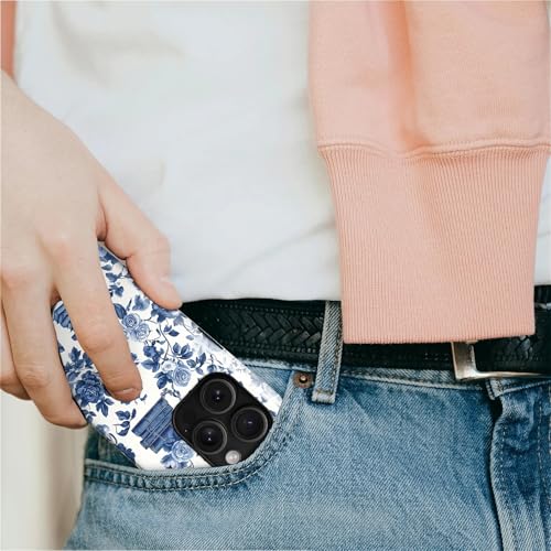 Magnetic Case for iPhone 14 Pro Max, Compatible with Magsafe PC Hard Shell & Silicone Inner Bumper Anti-Scratch Full-Body Cover Shockproof Slim Design Bookish Flower Rose Book Lover - color: Bookish Flower Rose Book Lover, size: iPhone 14 Pro Max