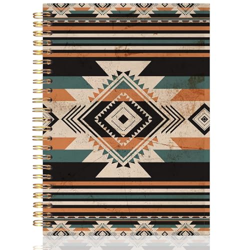 UTELKA Aztec Western Journal Notebook, Western Office Supplies, 5.5x8.3 - color: Western Rug