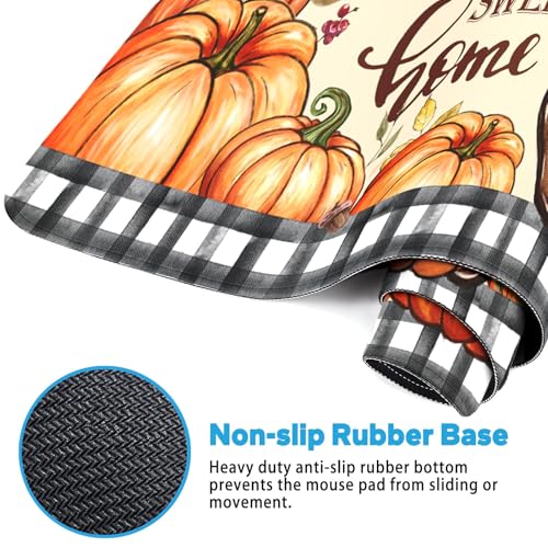 Britimes Large Mouse Pad, Mouse Pad, 31.5 x 15.7 Inch, Fall Gnome Pumpkin - color: Fall Gnome Pumpkin