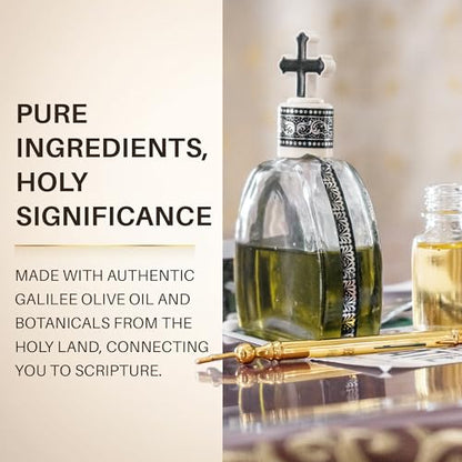 Nana Gifts Holy Anointing Oil For Prayer, Frankincense & Myrrh, 8.45Oz