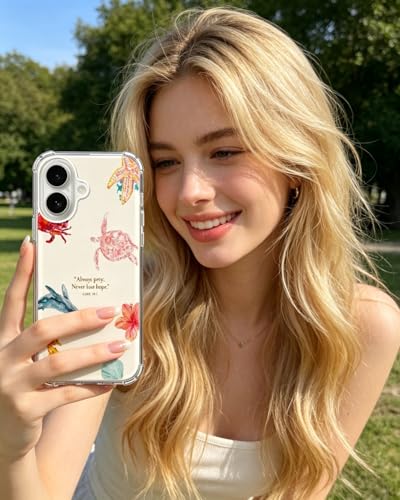 Summer Bible Verse Phone Case Compatible with iPhone 17, Tropical Christian Phone Cover for iPhone 17 - color: Tropical Christian