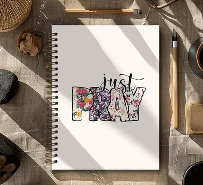 Dejfel Christian Bible Notebook Journal,Floral Gifts for Women Girls - color: play