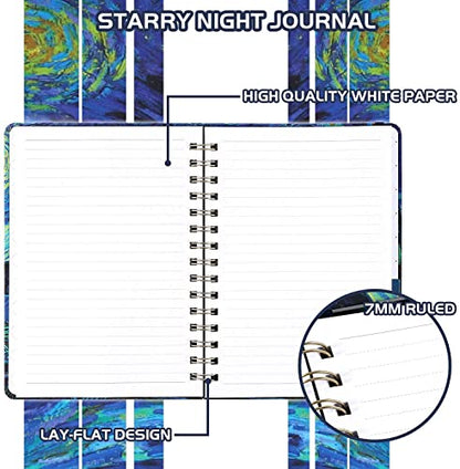 Ruled Journal/Notebook - Lined Journal with Premium Thick Paper, 8.5" X 6" - color: navyblue