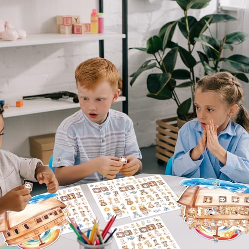 Treasure Cove Noah's Ark Animal Sticker Scene Crafts for Kids Sunday School