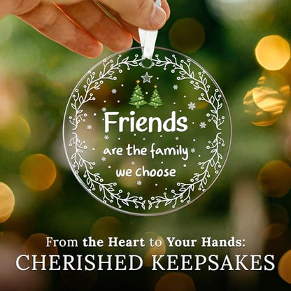 HEXMOZ Best Friend Ornaments for Women - Friends Christmas Ornaments - color: Friends 2