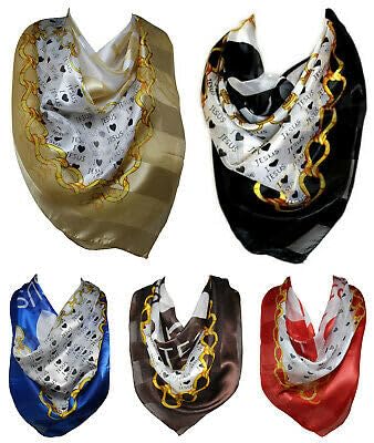 Set of 4 Pc Assorted I Love Jesus Scarf/head Wrap/religious Scarf/gift for Her/church Gift/Christmas gift idea 39"x39"