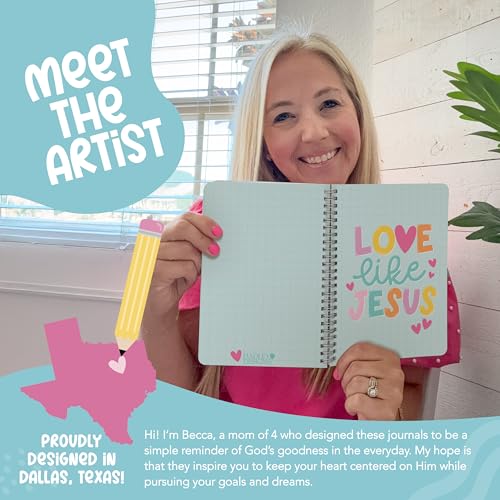 Guided Bible Study Journal for Women - Bible Journal for Women - color: Teal Pastel