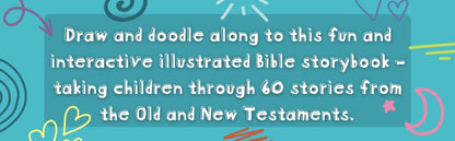 My Epic, Doodletastic Bible Storybook: 60 Bible Stories to Read, Color, and Draw