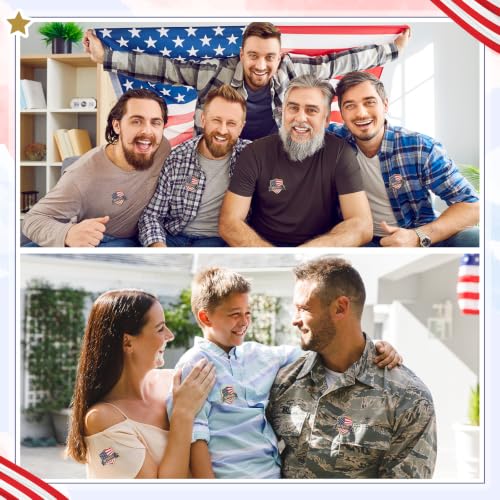 Quelay 30 Sets Veteran Pins Bulk with Cards United States Veterans Patriotism Pin Lapel for Veterans Gifts Soldier Appreciation Clothes Backpacks Hats - style: Veterans Patriotism