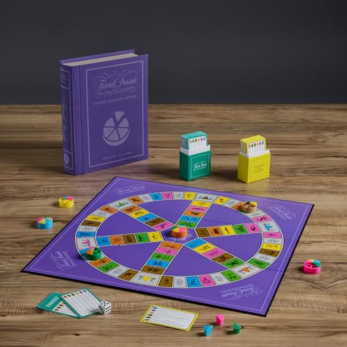 WS Game Company Trivial Pursuit Vintage Bookshelf Edition Trivia Board Game