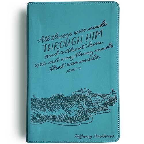 JOY CREATIVE ESV Trutone Leather Student Study Bible | Personalized with Name | Custom Design is Hand Lettered and Laser Engraved | Gift for Wedding, Baptism, Anniversary, Graduation or Birthday……