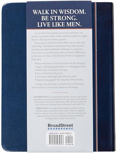 Daily Wisdom for Men: A 365-Day Devotional – Encouragement to Be a Man of Integrity, Strength, and Wisdom Every Day