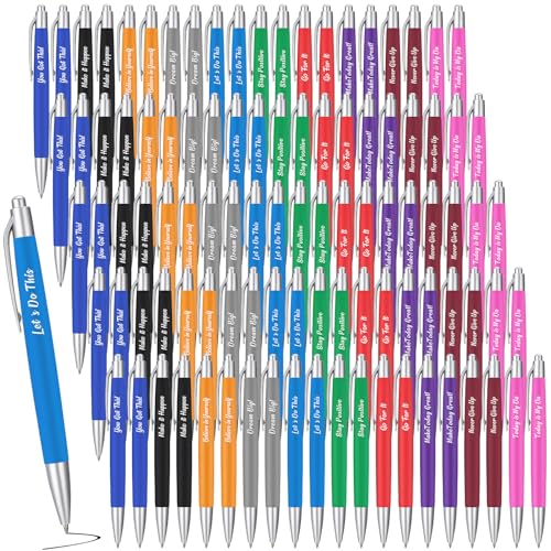 Gueevin 200 Pcs Inspirational Pens Employee Gift, Inspirational Style - style: Inspirational Style