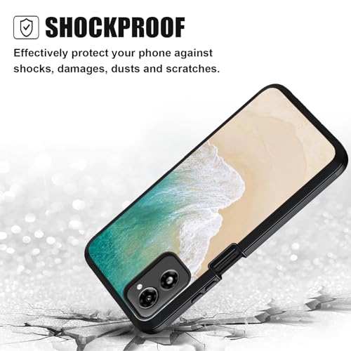 Designed for Moto G Power 5G 2024 Case, Military Grade Heavy Duty 3-Layer Shockproof Full-Body Protective Cover for Motorola Moto G Power 5G 2024, Beach - color: Beach