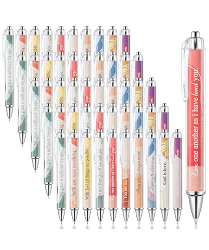 Mr. Pen- Christian Pen Set, 50 Pack, Black Ink, Gradient Ombre - color: Gradient Ombre, Black Ink, size: 50 Pack
