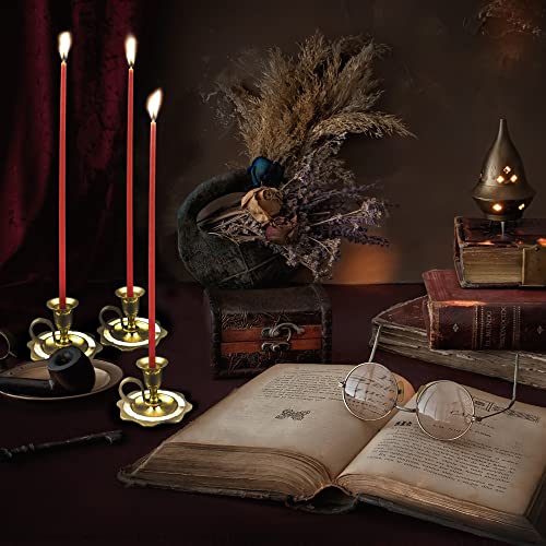 TALISMAN4U 33 Beeswax Taper Candles 11 inch Jerusalem Church Candles - color: Red