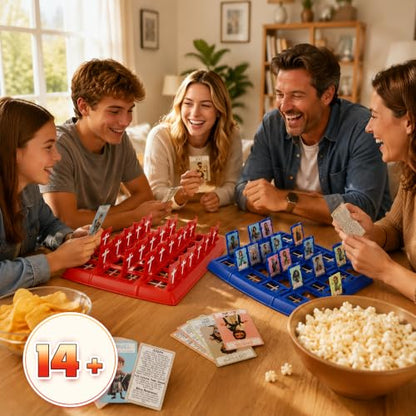 Bible Who I Am Board Games,Classic Who Am I Board Games for Family, 24 Holy Characters with Scripture & Life Story Cards, Christian Catholic Gifts (Small) - size: Small
