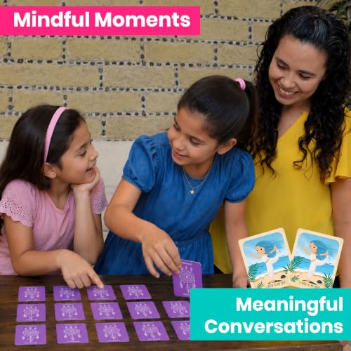 Menique Shine Memory Matching Game – 80 Cards (40 Pairs) with Positive Affirmations for Brave Girls – Motivational & Mindful Matching Game for Confidence and Self-Love - style: Affirmations