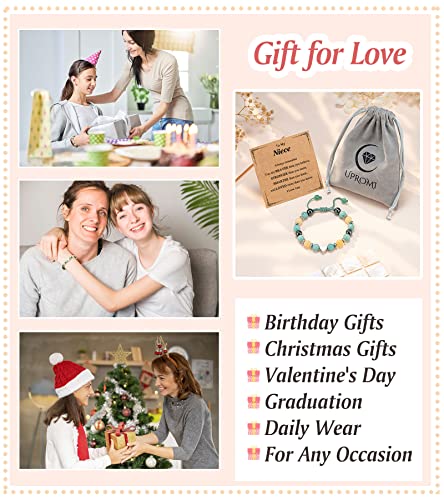 UPROMI To My Daughter/Granddaughter/Niece Bracelet Gifts for Girls - style: Niece
